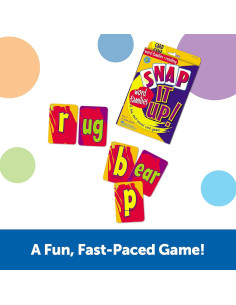 Juego de Cartas Snap It Up! Learning Resources - Fonética 6-10 años 2