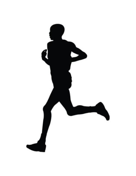 Calcomanía Cortada Resistente UV Ranger RUN007 - Blanco