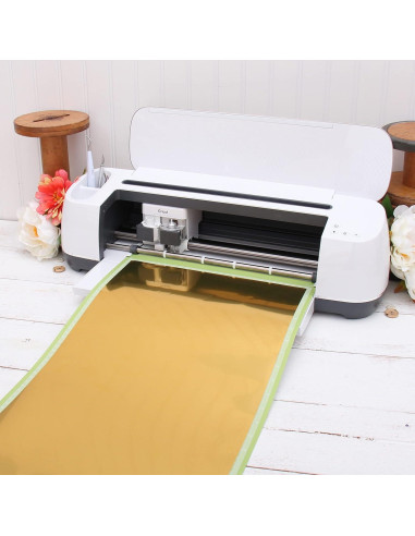 Vinilo de Transferencia de Calor Threadart 50cm Foil Plateado