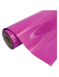 Vinilo de Transferencia de Calor Holográfico Rosa Threadart 50 cm
