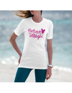 Vinilo de Transferencia de Calor Holográfico Rosa Threadart 50 cm 2