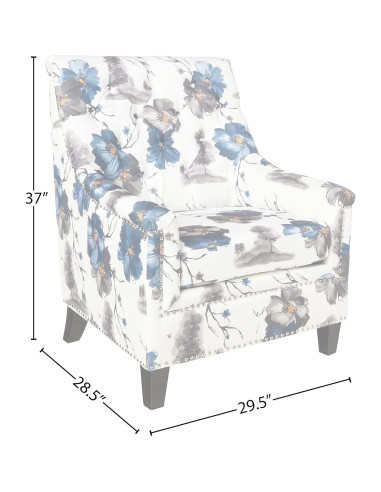 Silla de brazo Pacific Office Star con vinilo negro y patas plateadas