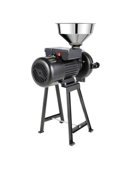 Molino de Granos Eléctrico FALUSHAN 1500W 70kg/h Negro