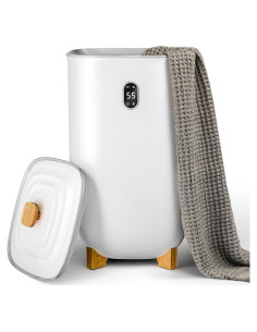 Calentador de Toallas AGLUCKY 40L con 2 Modos y Pantalla LCD