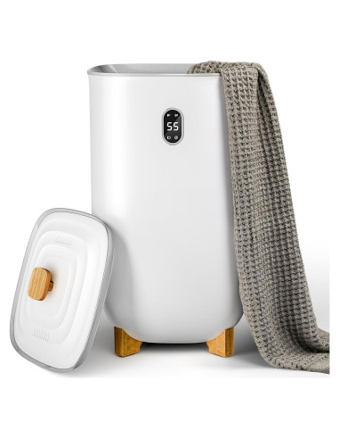 Calentador de Toallas AGLUCKY 40L con 2 Modos y Pantalla LCD