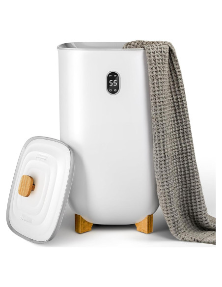 Calentador de Toallas AGLUCKY 40L con 2 Modos y Pantalla LCD