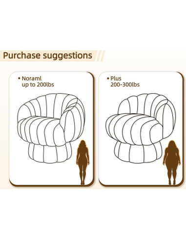 Silla giratoria Wismestr de terciopelo beige 360 para sala