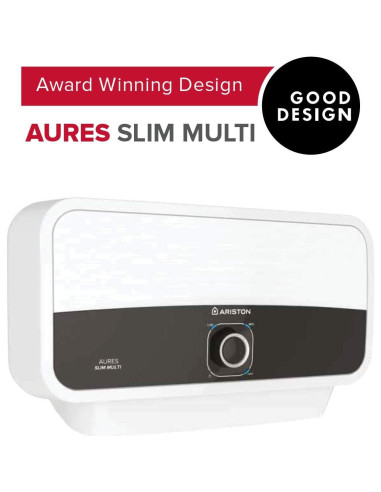 Calentador de Agua Eléctrico Sin Tanque Ariston Aures Slim 10.5kW