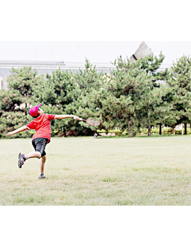 Pelotas de Bádminton 01 02 015, Pluma de Ganso, 3 Piezas