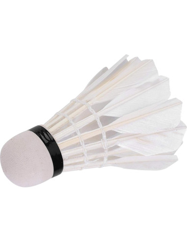 Pelotas de Bádminton 01 02 015, Pluma de Ganso, 3 Piezas
