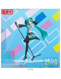 Figura Hatsune Miku 15th Aniversario SEGA Luminasta 12.7 cm 2