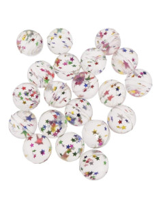 20 Pelotas Rebotadoras FRECI Multicolor 25mm para Niños