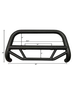 Barra de toro Max T Black Horse 2004-2015 Nissan Titan