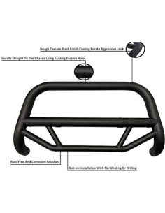 Barra de toro Max T Black Horse 2004-2015 Nissan Titan 2