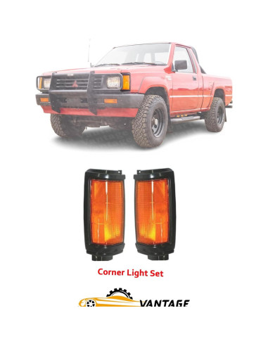 Juego de 2 Luces de Esquina Frontales Vantage para Mitsubishi Mighty Max 1987-1996