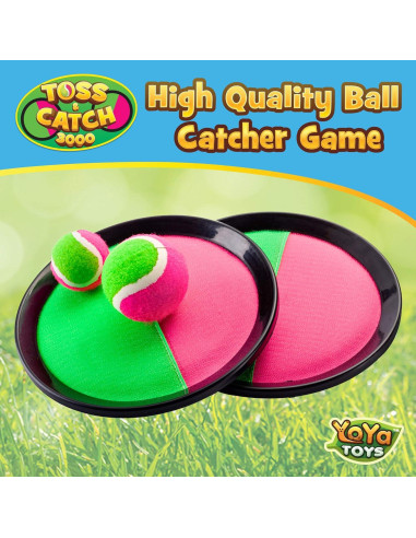Juego de Pelota Toss and Catch YoYa Toys - 2 Palas y 2 Pelotas