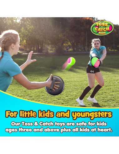 Juego de Pelota Toss and Catch YoYa Toys - 2 Palas y 2 Pelotas