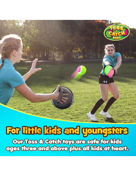 Juego de Pelota Toss and Catch YoYa Toys - 2 Palas y 2 Pelotas