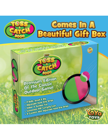 Juego de Pelota Toss and Catch YoYa Toys - 2 Palas y 2 Pelotas