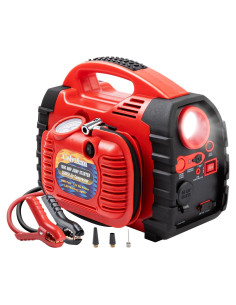 Arrancador de batería portátil Colvxkun HH625C 1000A con compresor 260PSI