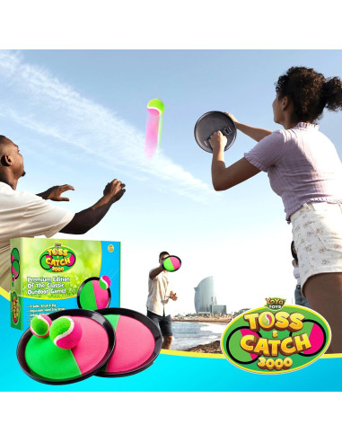 Juego de Pelota Toss and Catch YoYa Toys - 2 Palas y 2 Pelotas