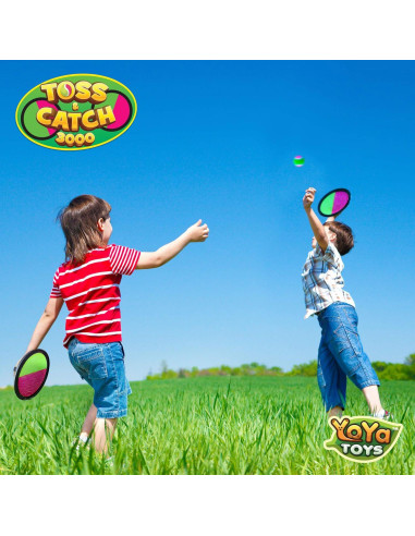 Juego de Pelota Toss and Catch YoYa Toys - 2 Palas y 2 Pelotas