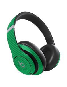 Funda de Fibra de Carbono Verde Sólido MightySkins para Beats Studio Pro