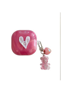 Funda Protectora para Auriculares Samsung Galaxy Buds - Corazón de Amor