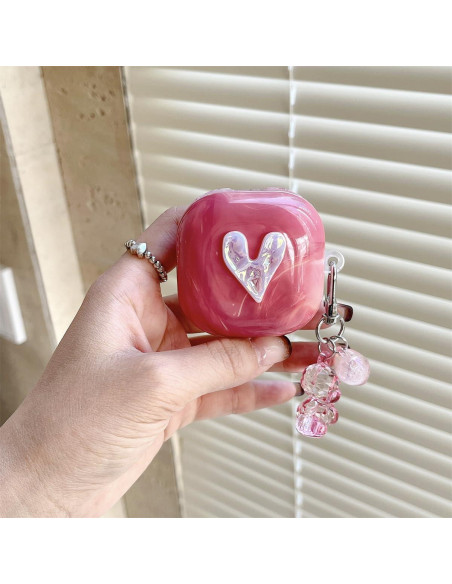 Funda Protectora para Auriculares Samsung Galaxy Buds - Corazón de Amor