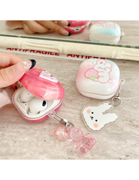 Funda Protectora para Auriculares Samsung Galaxy Buds - Corazón de Amor