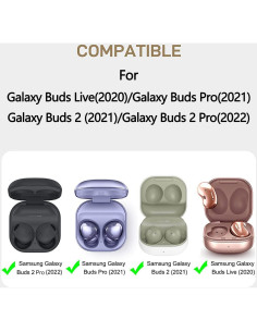 Funda Protectora Transparente Shoukemei para Galaxy Buds 2