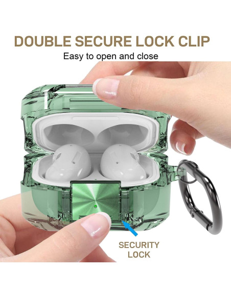 Funda Protectora Transparente Shoukemei para Galaxy Buds