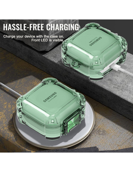 Funda Protectora Transparente Shoukemei para Galaxy Buds