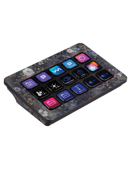 Piel Brillante MightySkins para Elgato Stream Deck MK.2 - Flor de Medianoche