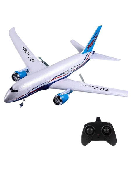 Avión RC B787 2.4Ghz con Giroscopio para Principiantes