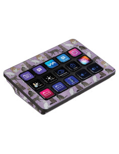 Piel Brillante MightySkins para Elgato Stream Deck MK.2 - Caos de Gato