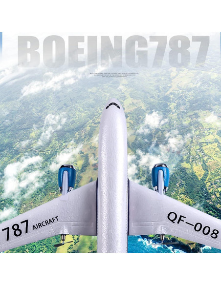 Avión RC B787 2.4Ghz con Giroscopio para Principiantes