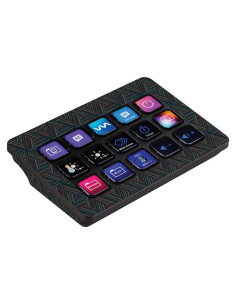 Piel de Vinilo MightySkins para Elgato Stream Deck MK.2 - Rayas Triangulares