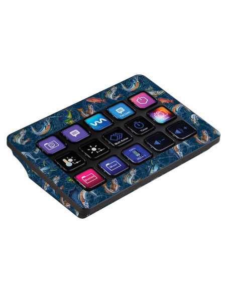 Piel de Vinilo MightySkins para Elgato Stream Deck MK.2 - Brújula de Agua Salada