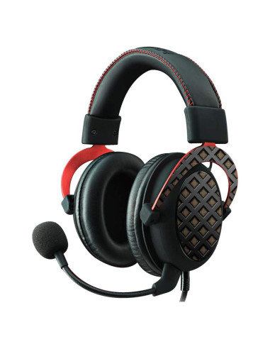 Piel de Vinilo MightySkins para Auriculares Kingston HyperX Cloud II - Pared Negra