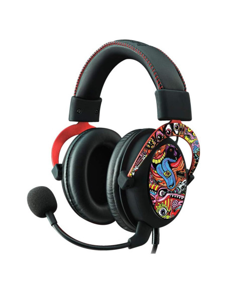 Piel de Vinilo MightySkins para Auriculares Kingston HyperX Cloud II - Ácido Psicodélico
