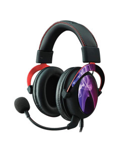 Piel Vinilo MightySkins para Auriculares Kingston HyperX Cloud II - Humo Brillante