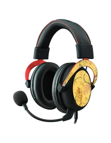 Piel Vinilo Protectora MightySkins para Auriculares HyperX Cloud II - Fin de Mármol Amarillo