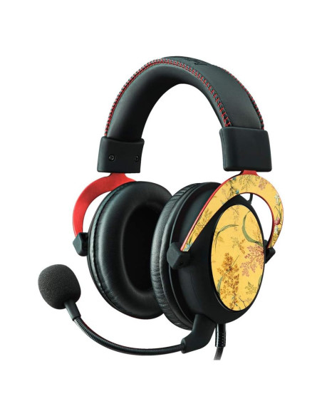 Piel Vinilo Protectora MightySkins para Auriculares HyperX Cloud II - Fin de Mármol Amarillo