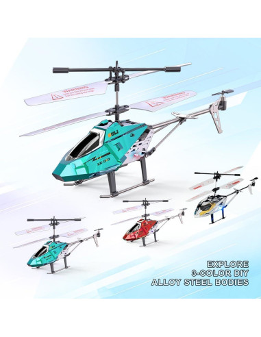 Helicóptero RC XIKOTEC XK919 Control Remoto 2.4G LED