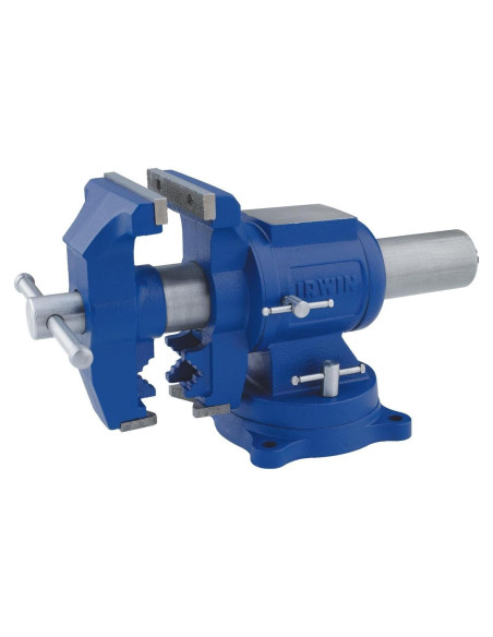 Morsa de Banco Multipropósito IRWIN 5" (12.7 cm) con Base Giratoria