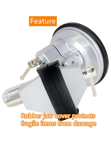 Morsa de Base de Vacío Waltyotur 8 cm Multi-Ángulo 360