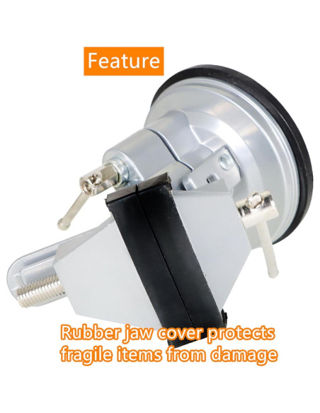 Morsa de Base de Vacío Waltyotur 8 cm Multi-Ángulo 360