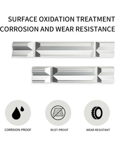 Mandíbulas de Tornillo de Aluminio LTL Tipo V 6" Magnéticas