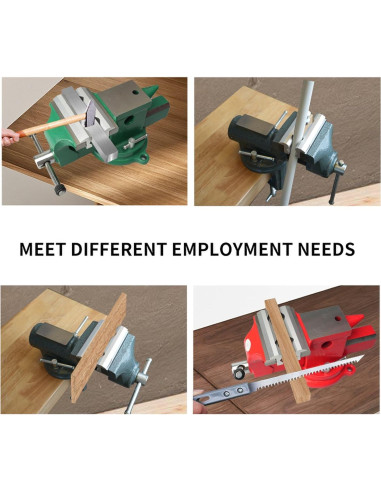 Mandíbulas de Tornillo de Aluminio LTL Tipo V 6" Magnéticas